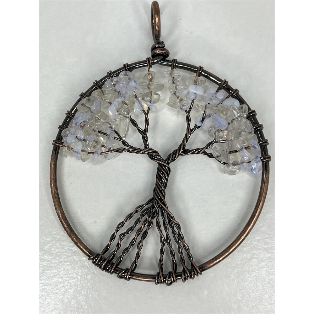 Tree of Life Necklace Bronze Handcrafted Pendant